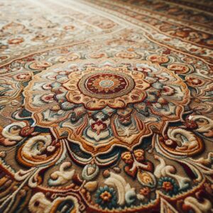 تغییر رنگ فرش